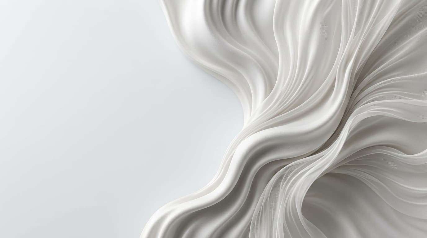 Soft architectural silk backdrop